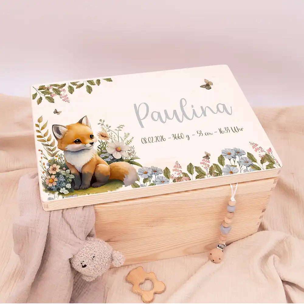 Erinnerungsbox Baby - Baby Fuchs