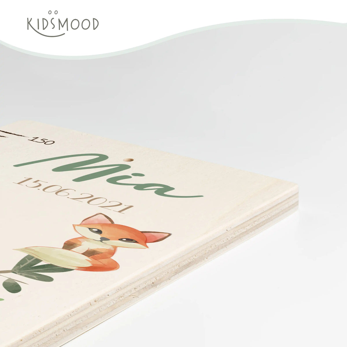 Messlatte Kinder Holz & Aluverbund - Jungle