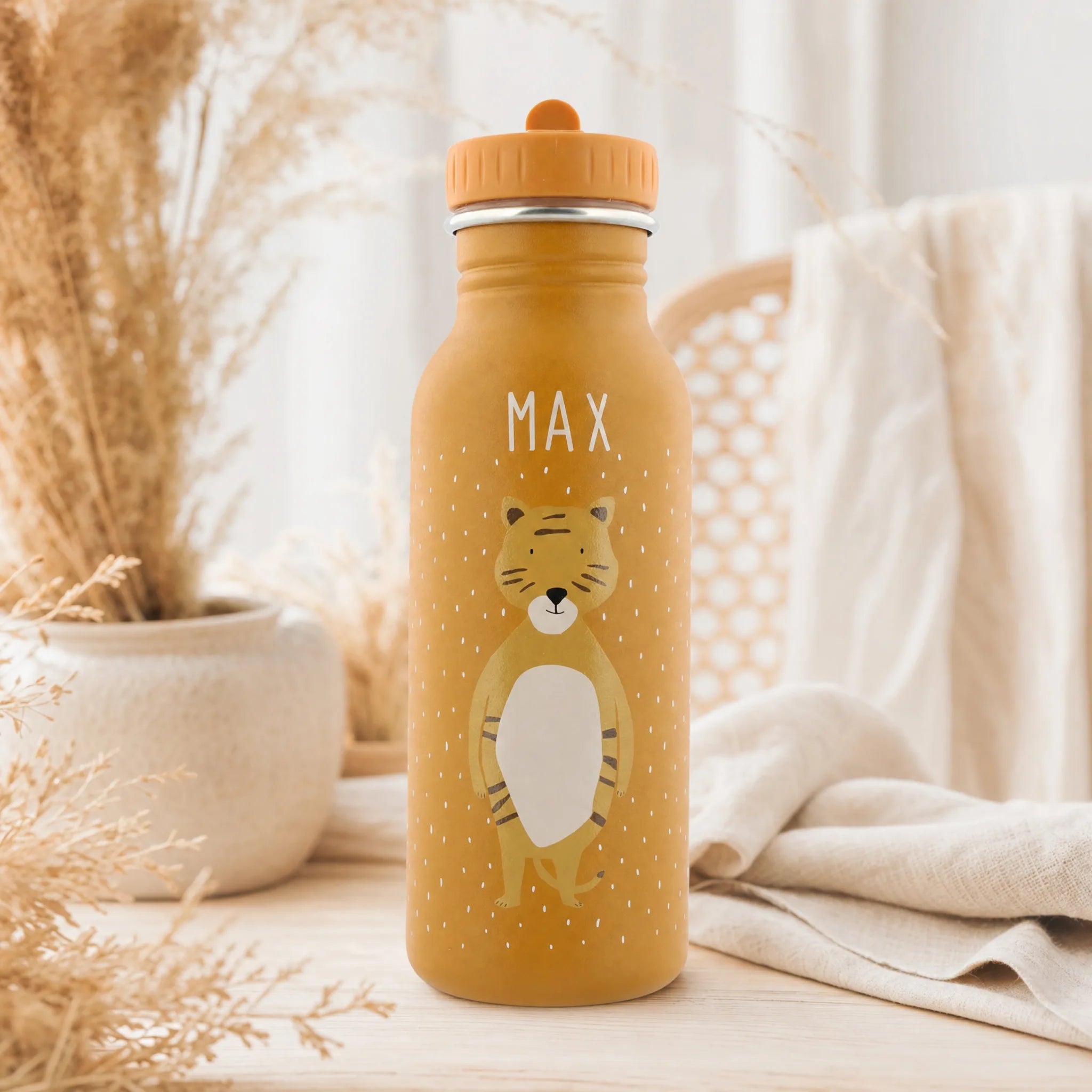 Trixie Trinkflasche Kinder Tiger, auslaufsicher in 350 und 500 ml