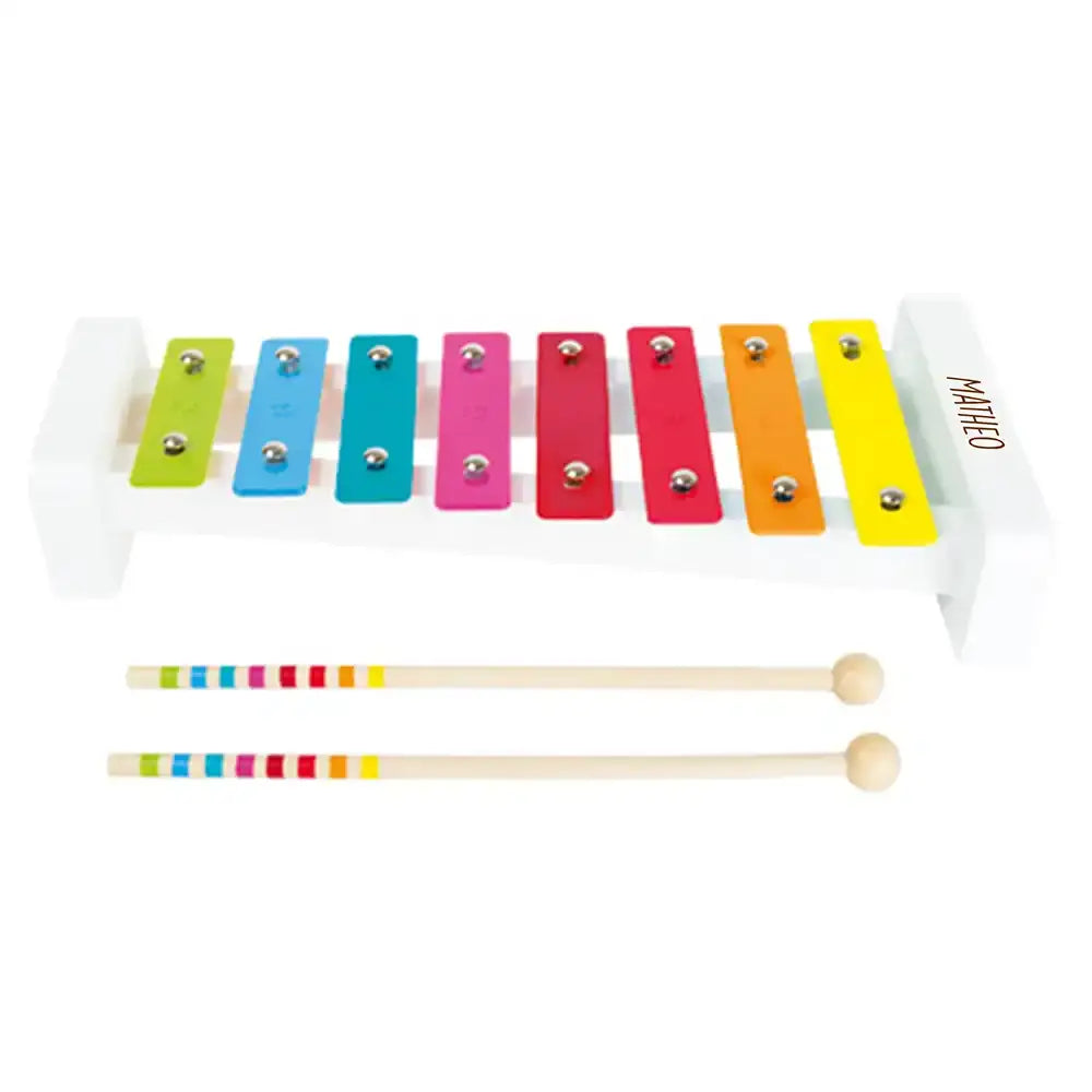 Xylophon Glockenspiel personalisiert mit Namen