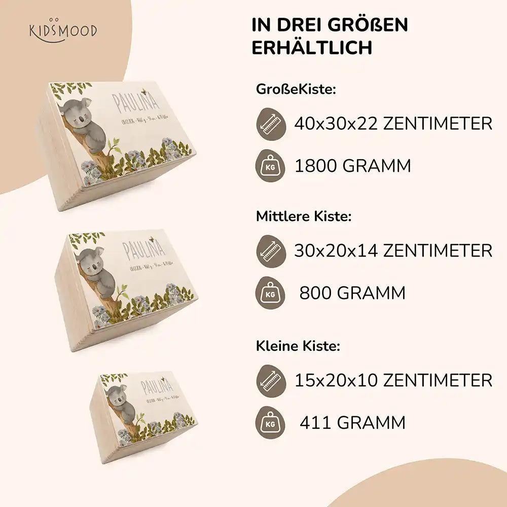 Erinnerungsbox Baby Koala