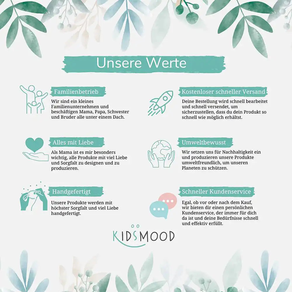 Poster 3er-Set - Biene, Krokodil & Mut Affirmation fürs Kinderzimmer