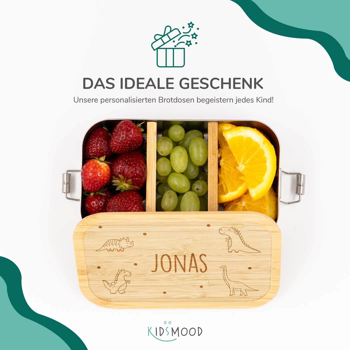 lunchbox with dino motif for children