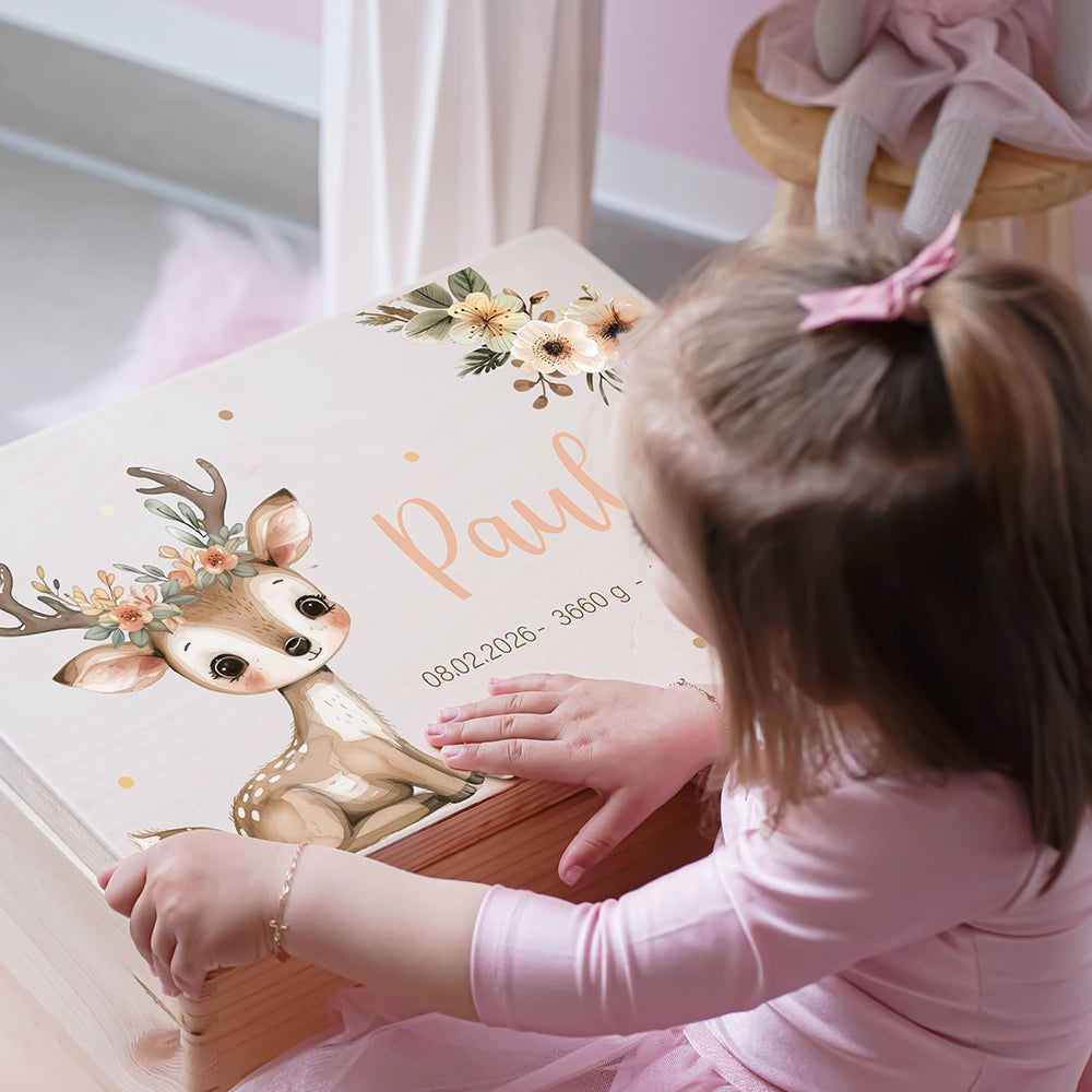 Erinnerungsbox Baby - Baby Reh