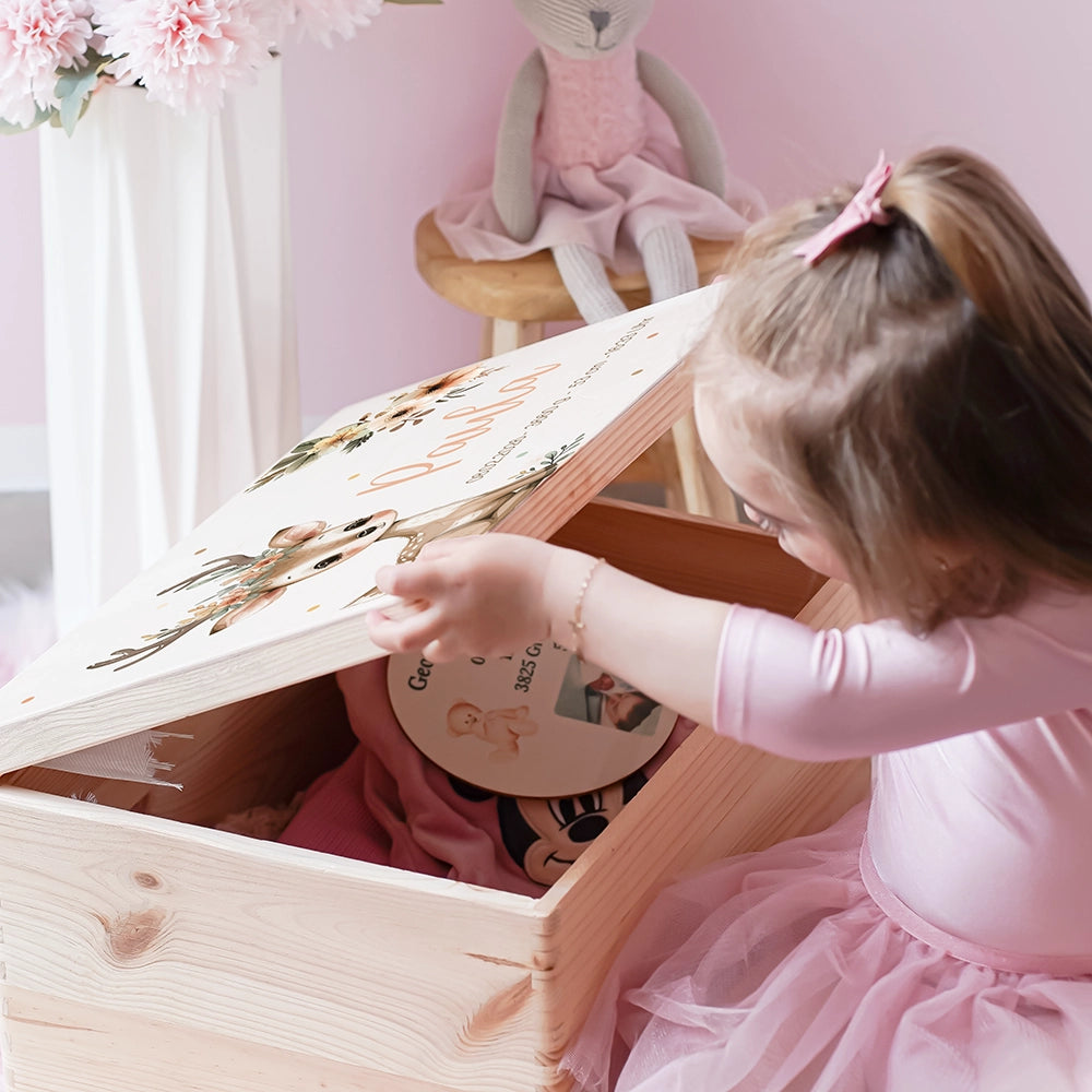 Erinnerungsbox Baby - Baby Reh