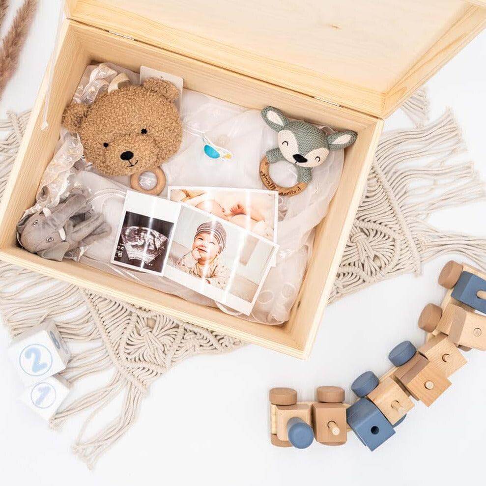 memory box with personalized design and custom name