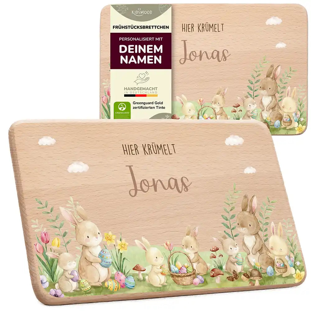 Frühstücksbrettchen Ostern - Osterglück