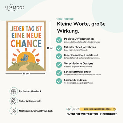 Vogel Jeder Tag neue Chance