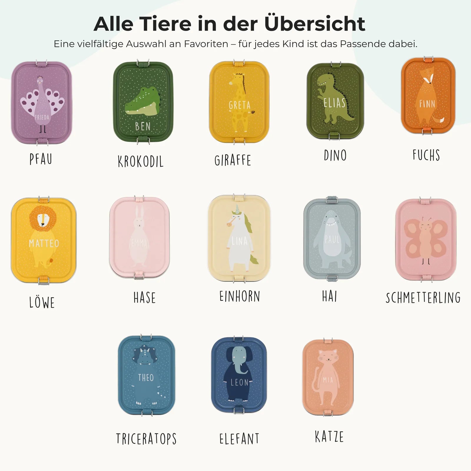 Trixie Brotdose Kinder Hai, mit Trennwand und Silikon-Clips