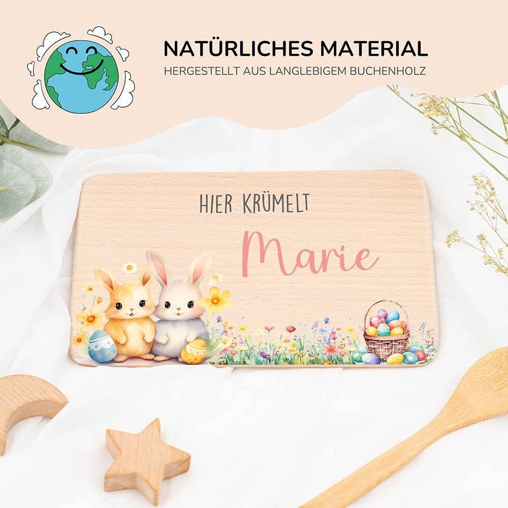 frühstücksbrettchen mit gravur motiv für kinder