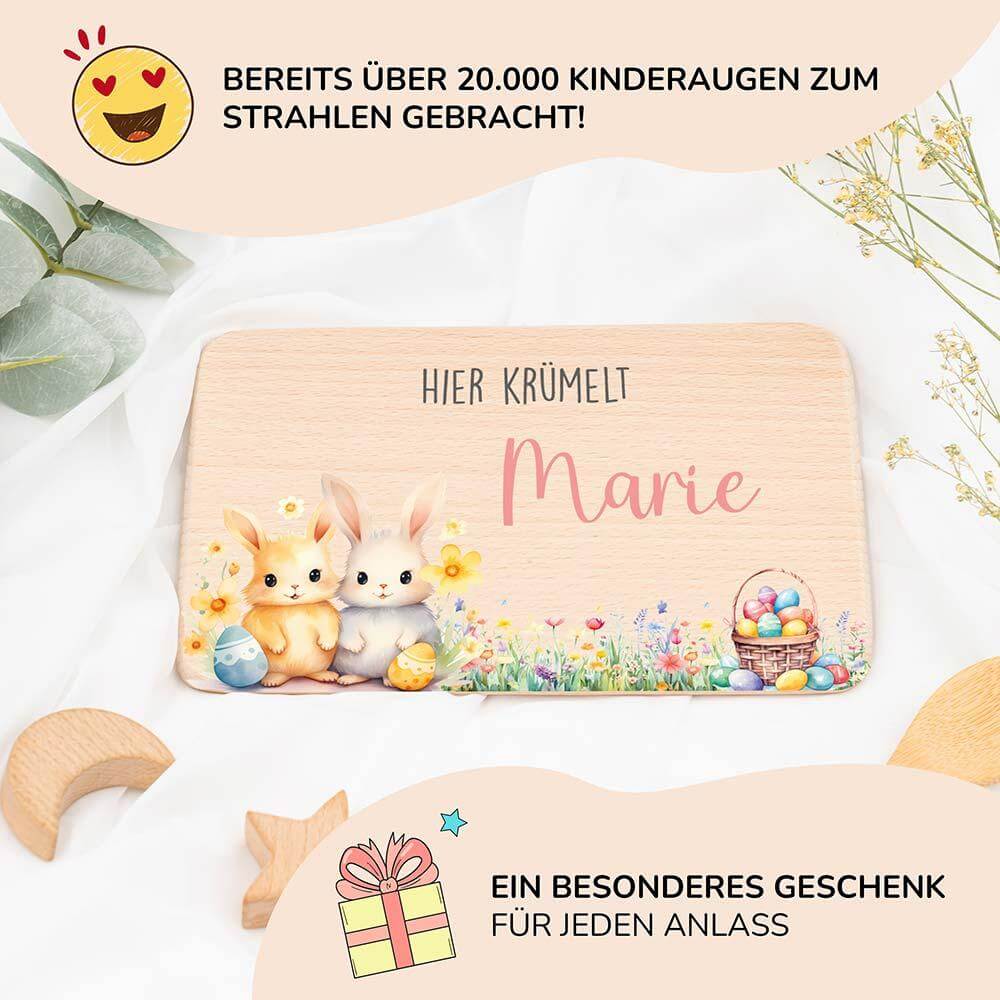 handgefertigtes frühstücksbrettchen aus holz