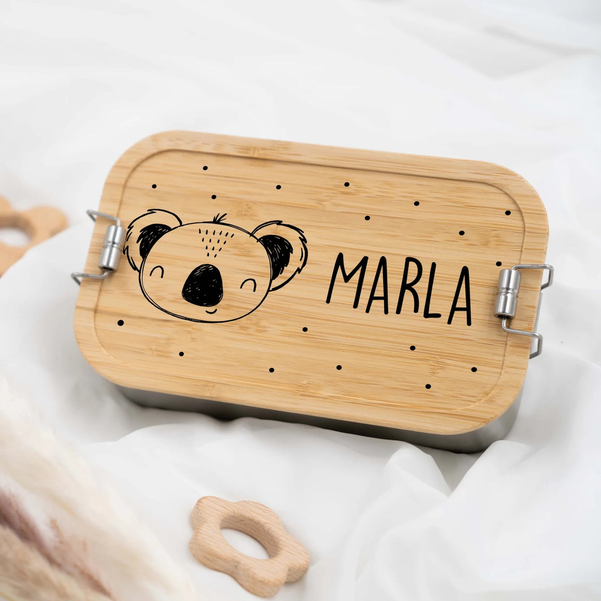 Brotdose personalisiert Koala