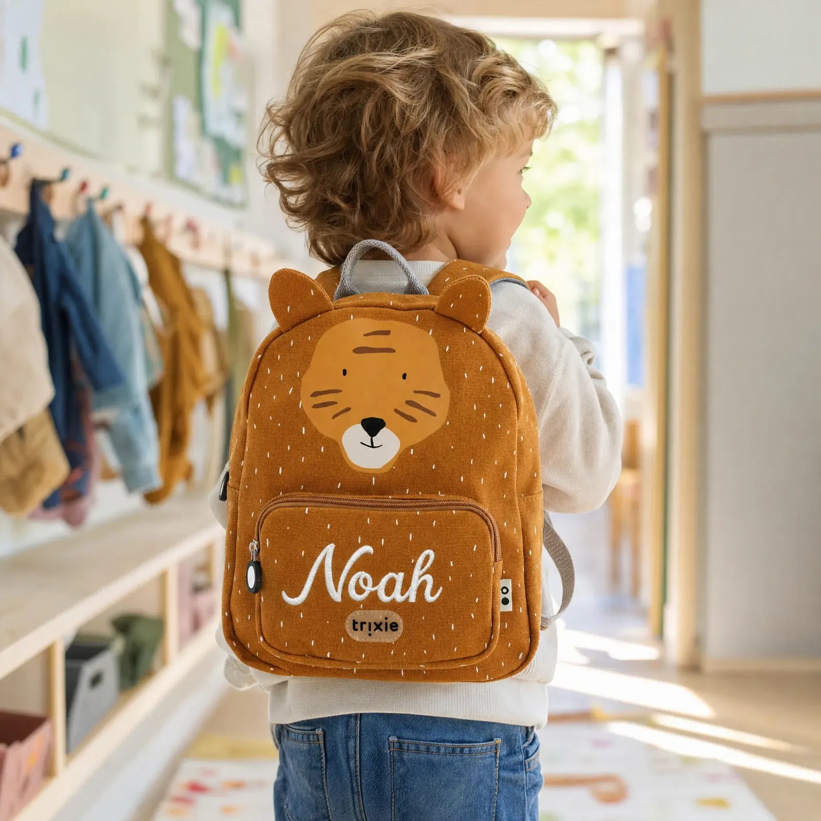 Trixie Kindergartenrucksack Tiger, Klein 5,25 L, ab 2 Jahren