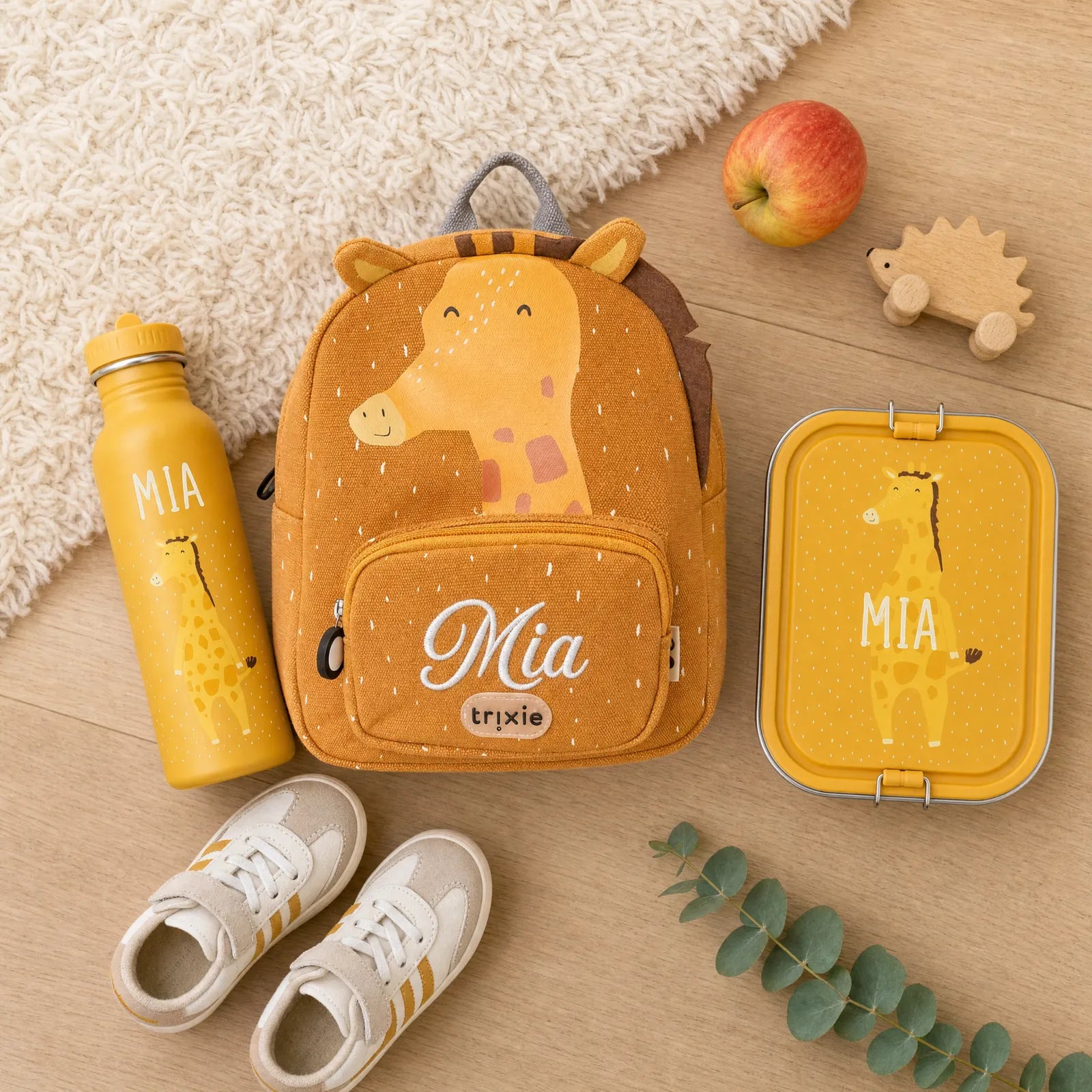 Trixie Kindergarten Set Giraffe, Set mit Namen, auch für Jungen