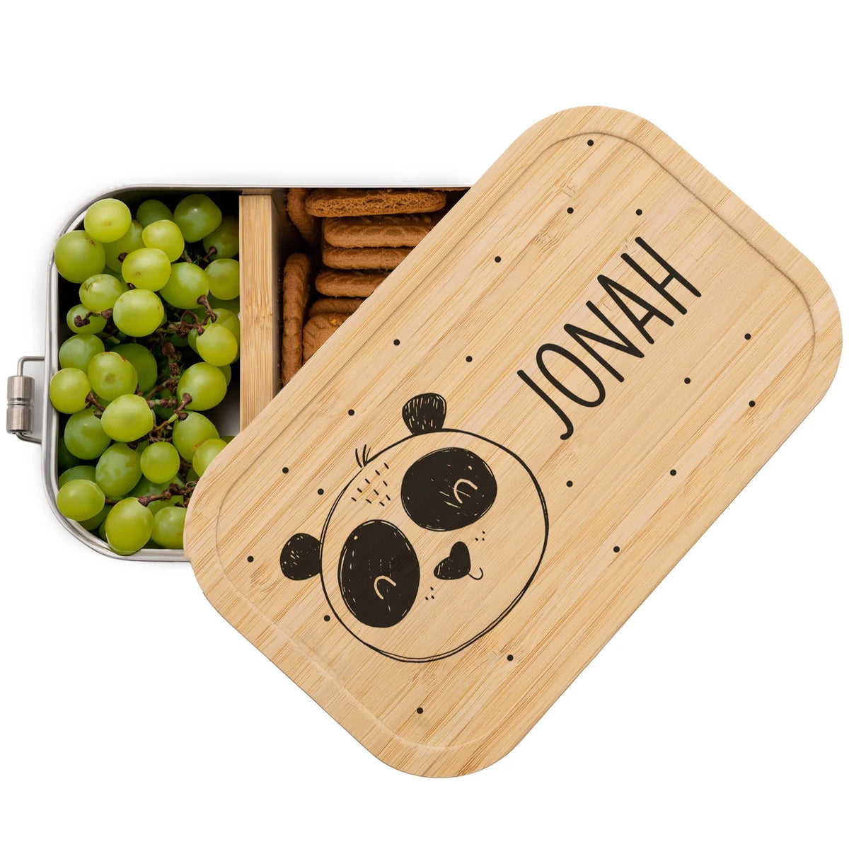 Brotdose personalisiert Panda Bär