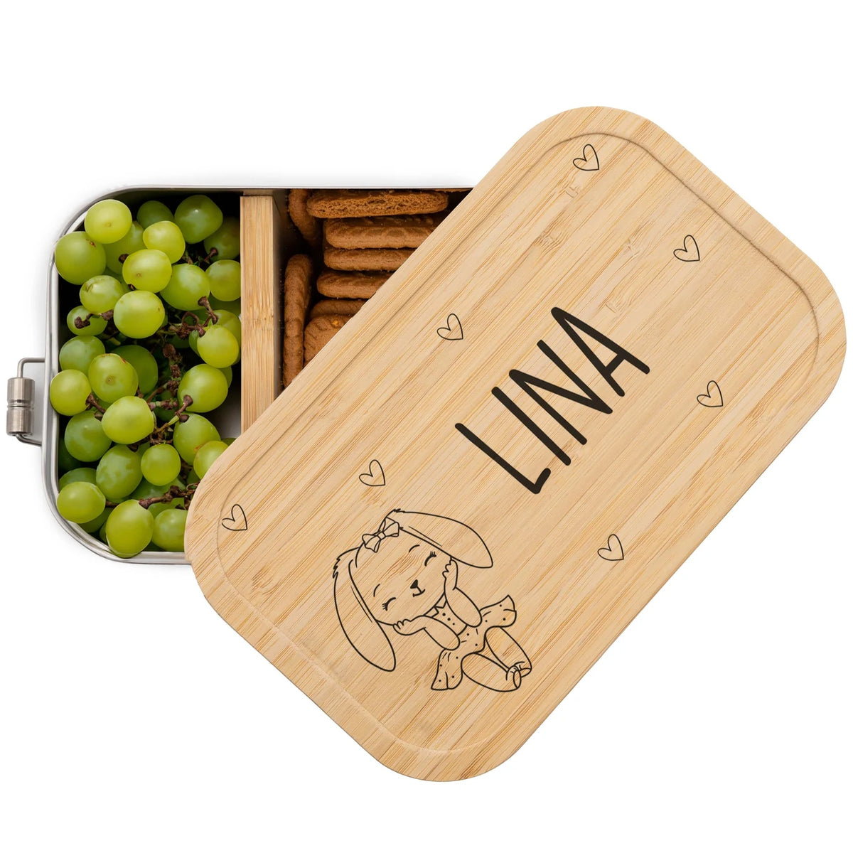 Brotdose personalisiert Häschen