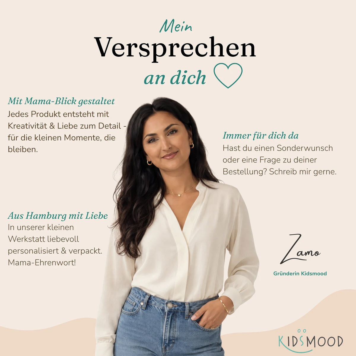 Kinderpuzzle personalisiert mit Namen - Einhorn
