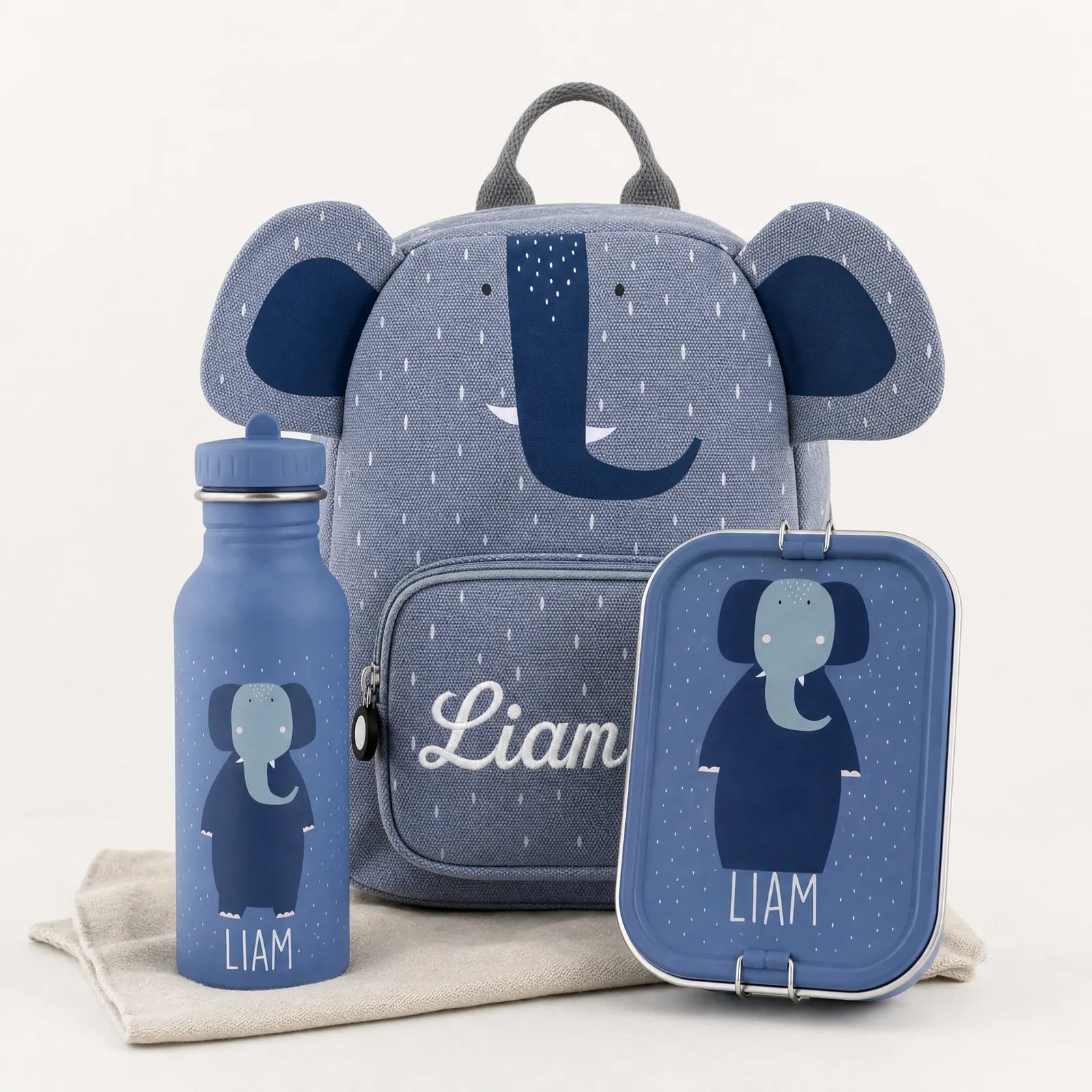 Trixie Kindergarten Set Elefant, Set mit Namen, auch für Mädchen