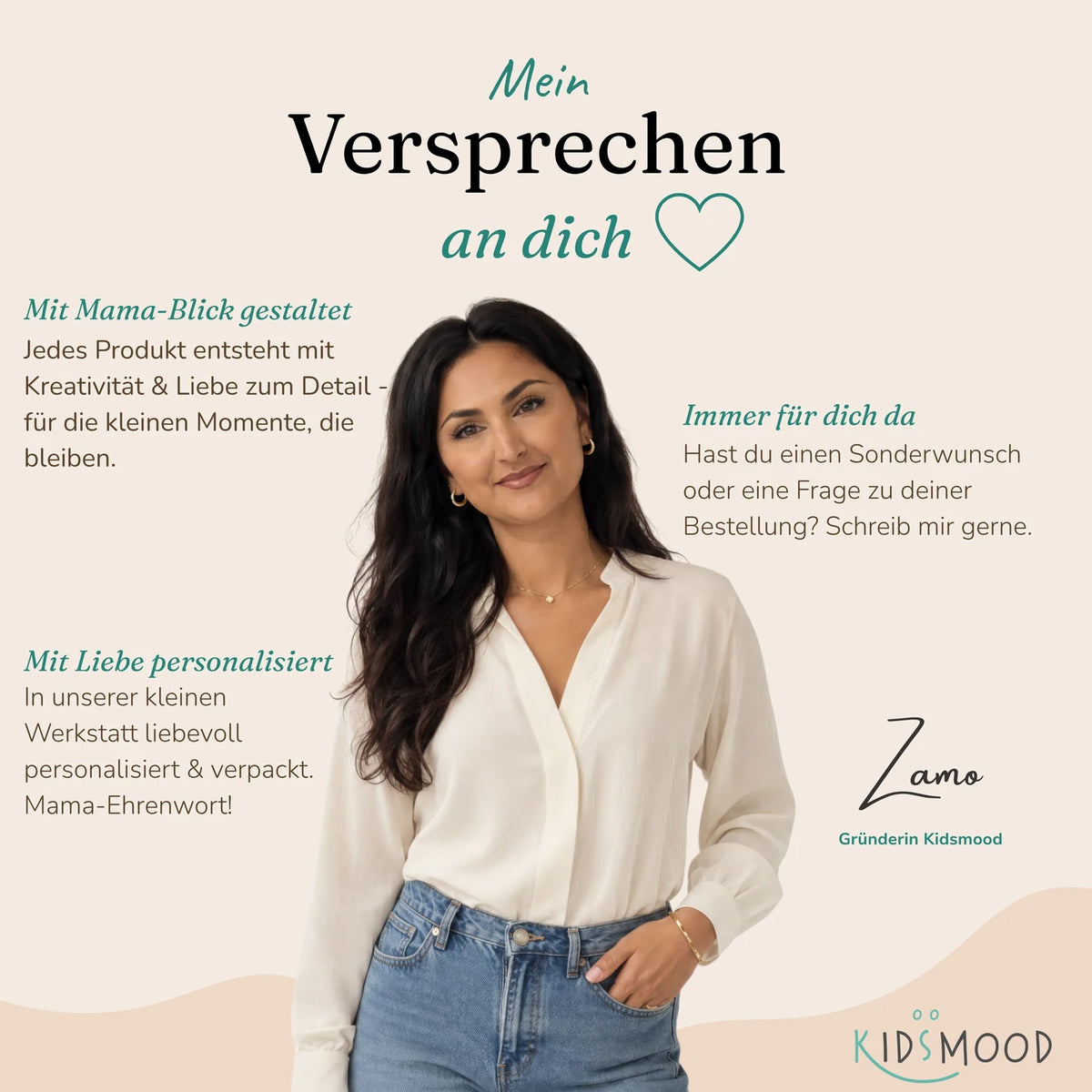 Tischset Kinder personalisiert Weihnachtsmotiv - Festliche Tierchen im Schnee