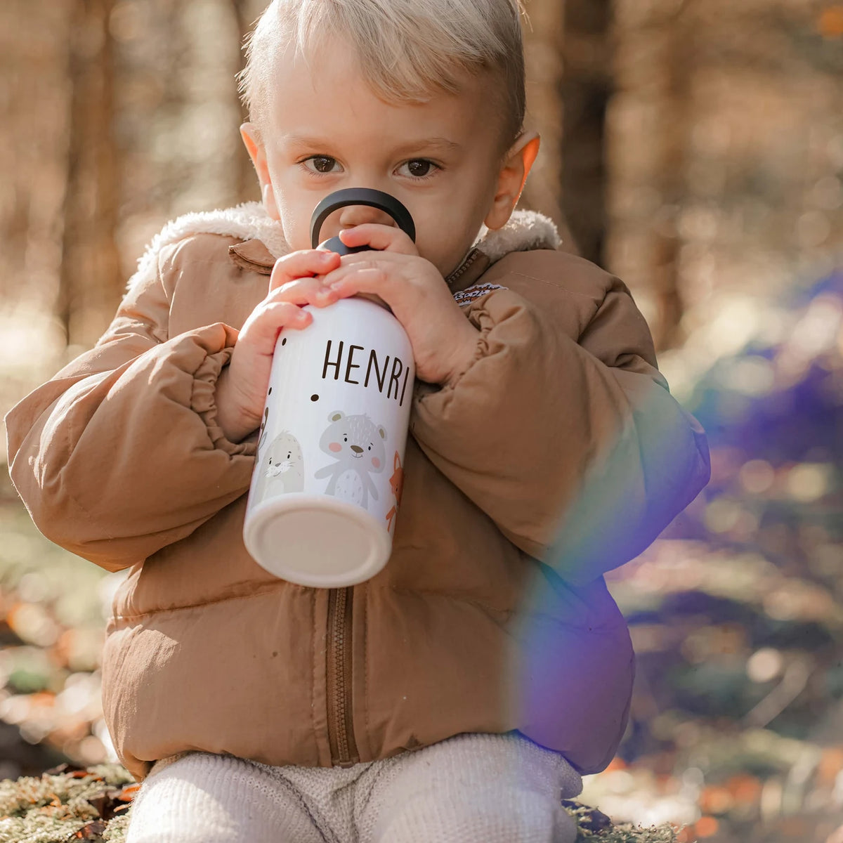 Trinkflasche Kinder Edelstahl - Baby Koala