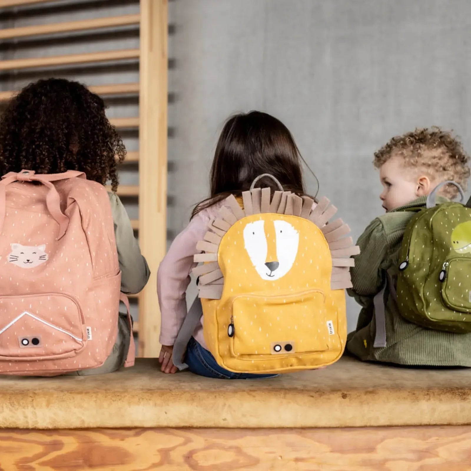 Trixie Kindergartenrucksack Krokodil, ab 3 Jahren, mit Wunschname