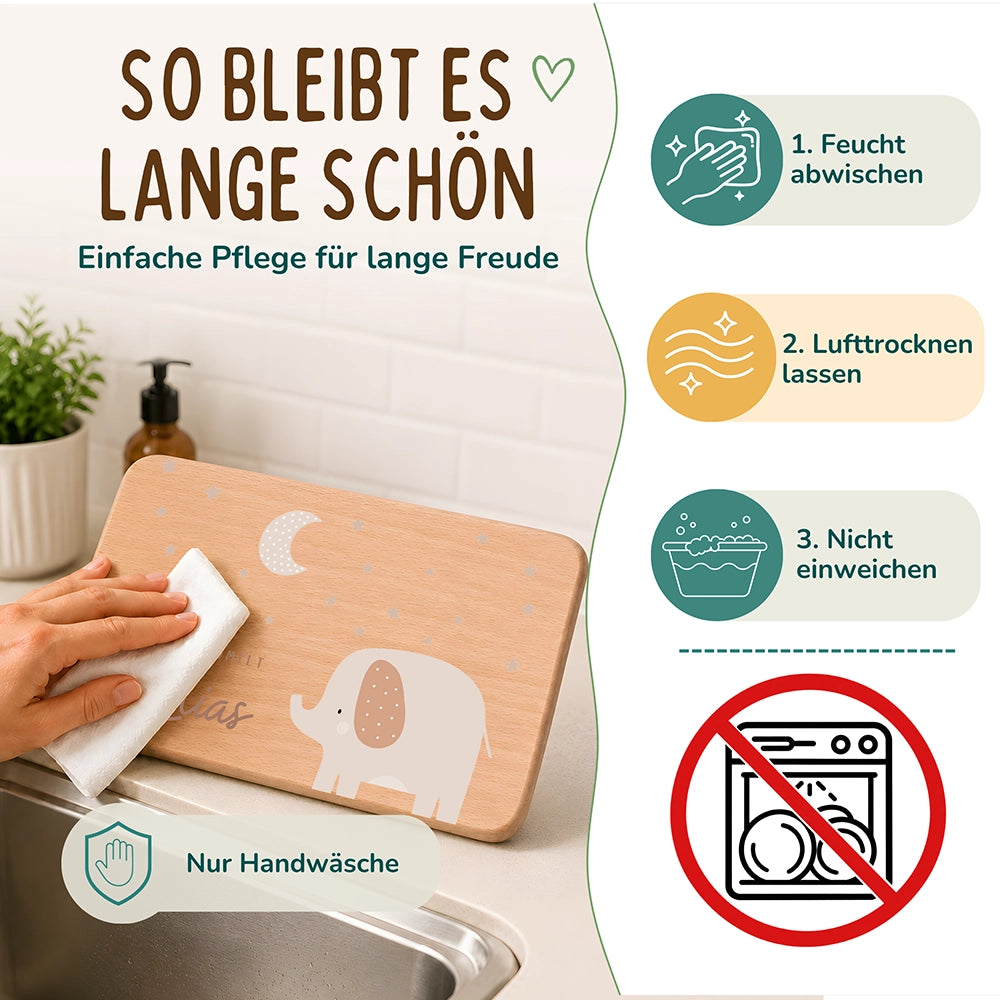 Frühstücksbrettchen Frühstücksbrettchen Elefant