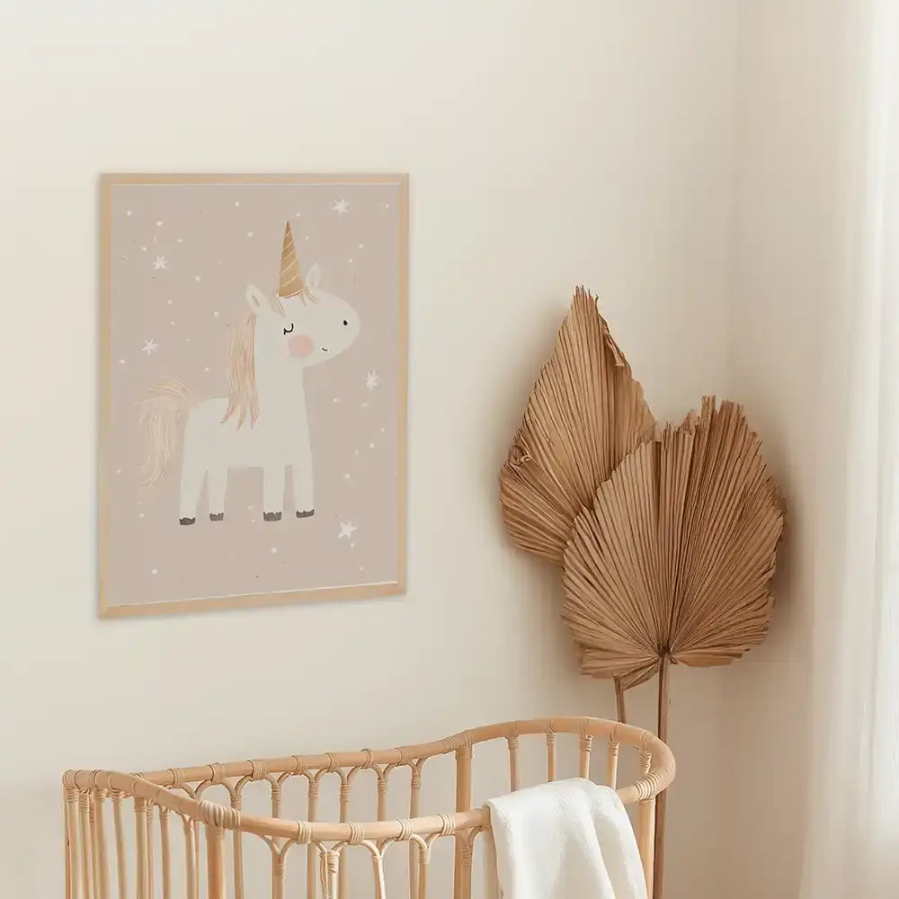 Poster 3er-Set - Herzen, Einhorn & Dream Big fürs Kinderzimmer
