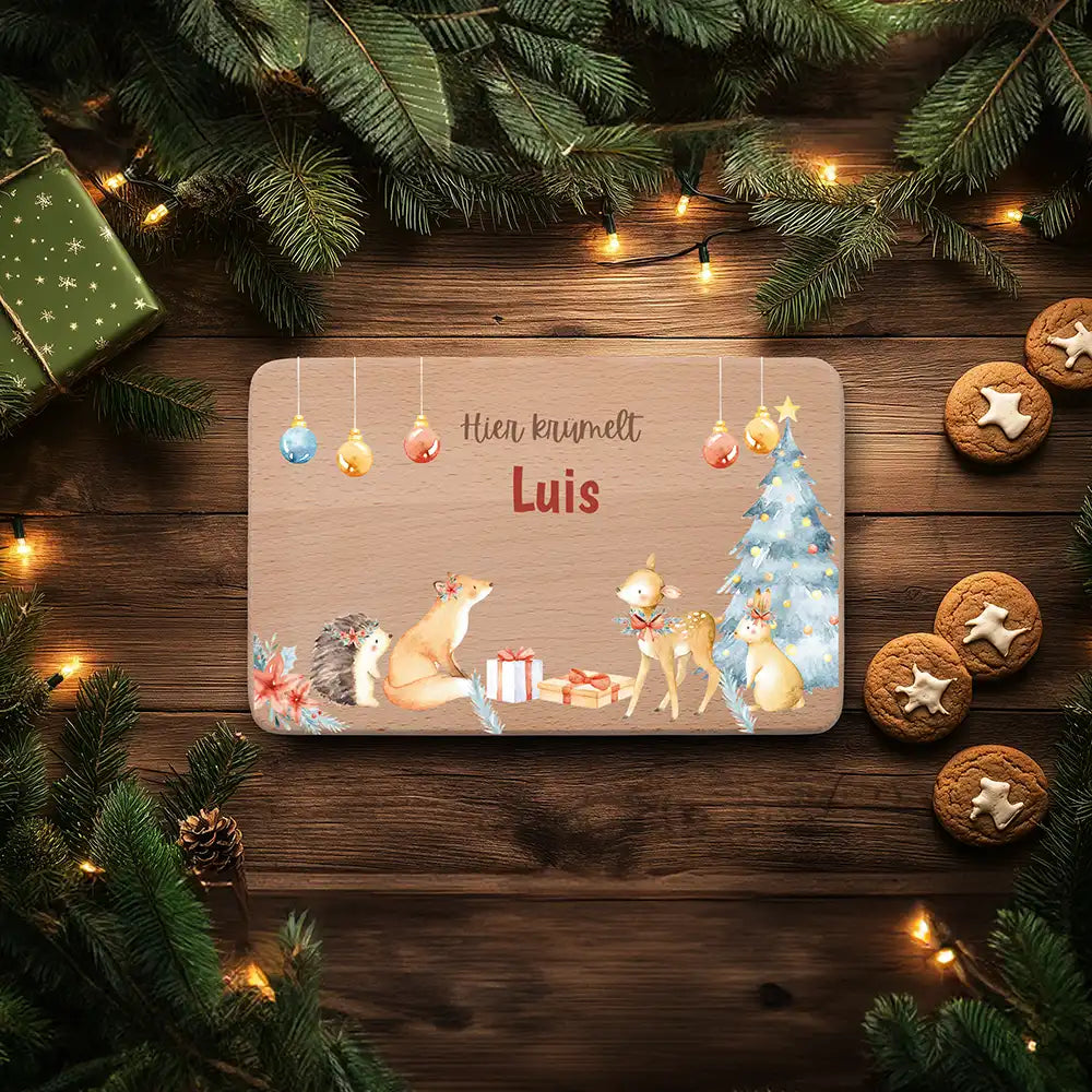 Frühstücksbrettchen Weihnachten - Weihnachtswunder