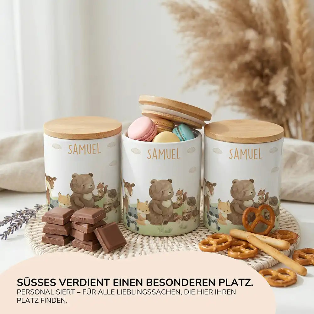Personalisierte Keksdose Waldfreunde IV - Ansicht 15