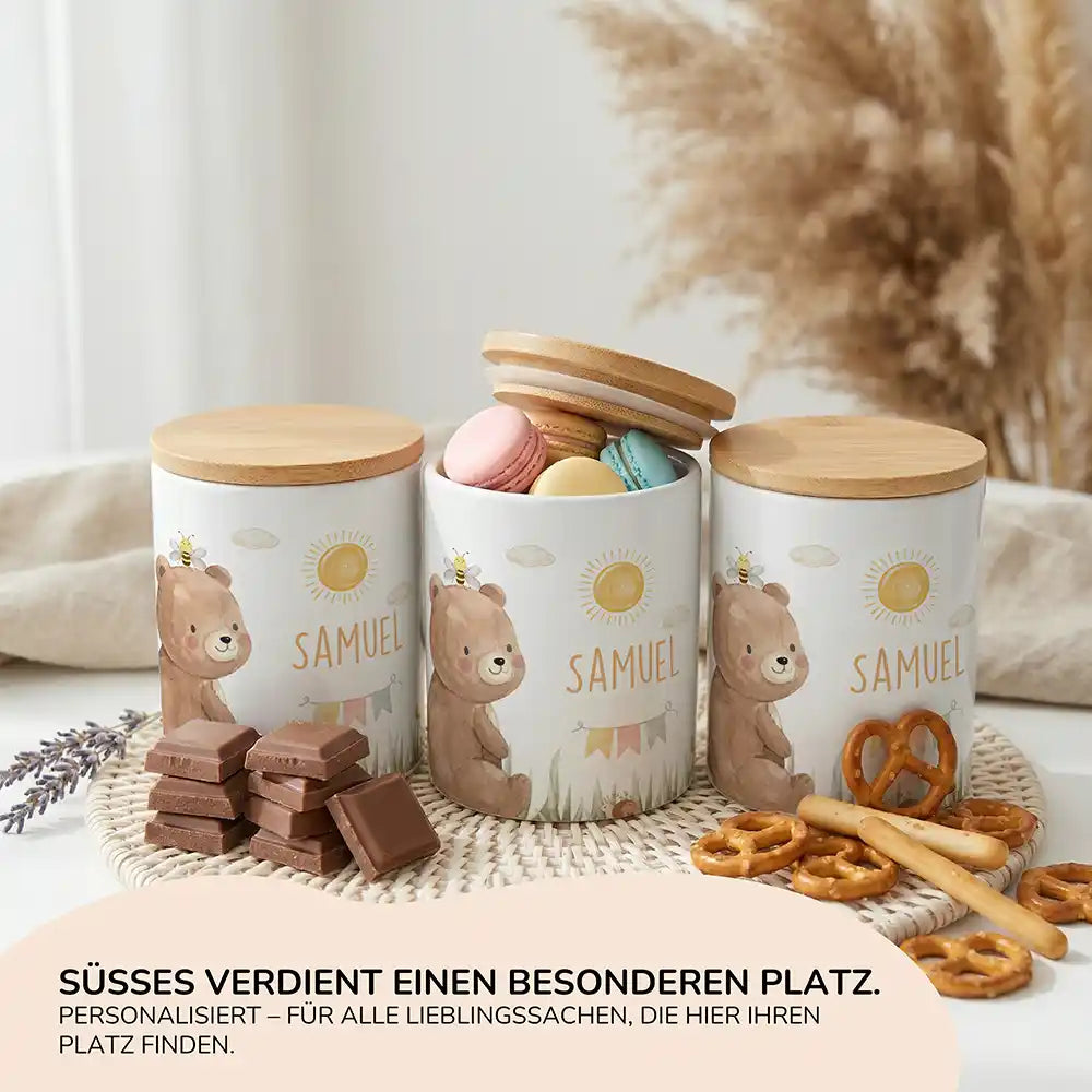 Personalisierte Keksdose Bär Sommer - Ansicht 15