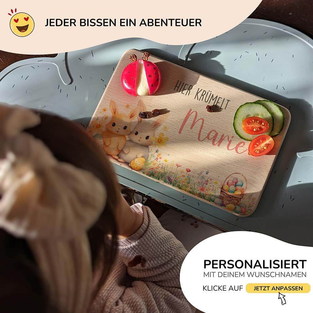 hochwertiges frühstücksbrettchen mit gravur personalisiert