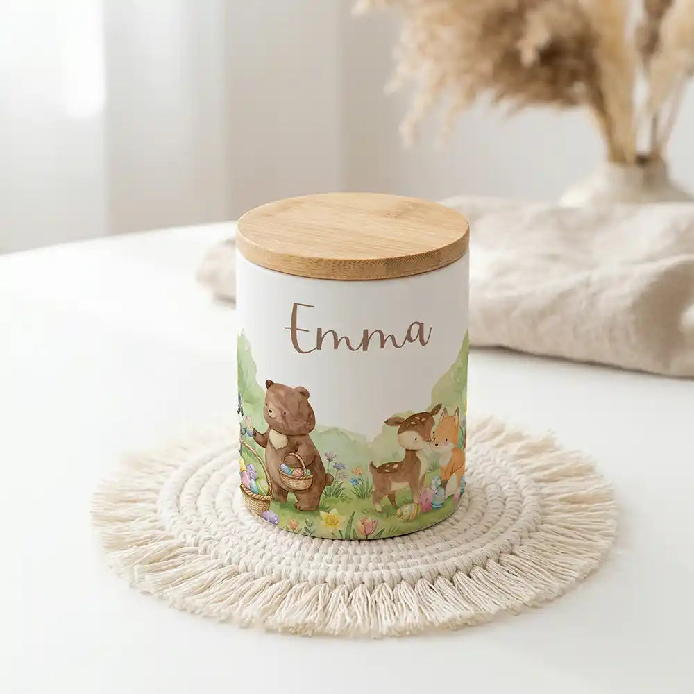 Personalisierte Keksdose Ostern Bärenfamilie - Produktgruppe & Variationen